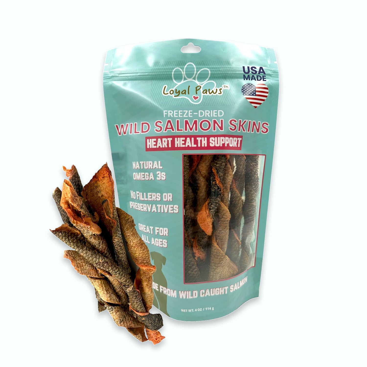 Wild Salmon Skins